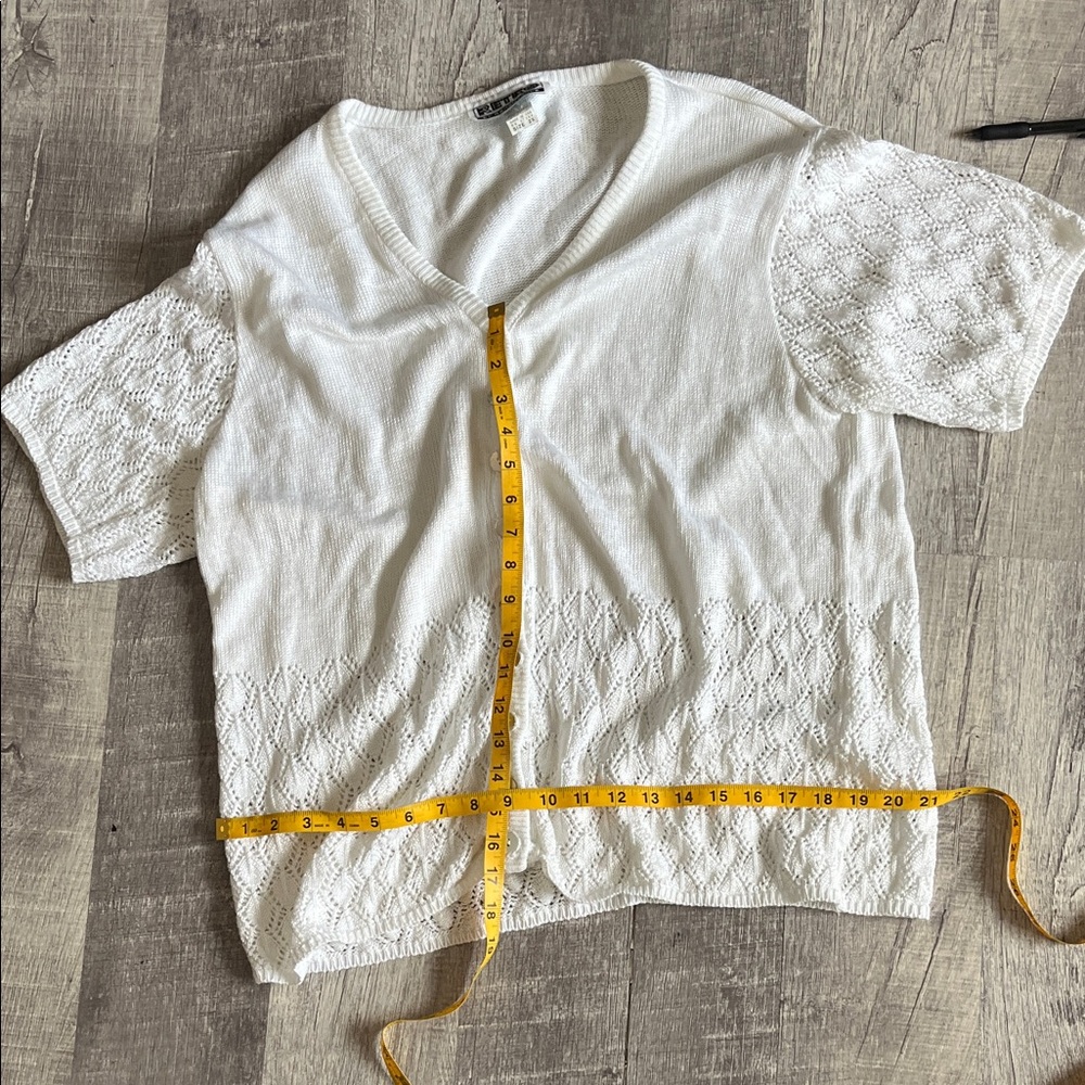 Retro by Renaissance Button-Up Knit Cardigan - Picture 4 of 7